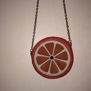 Aldo Orange Slice Bag